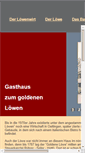 Mobile Screenshot of loewenwirt.de